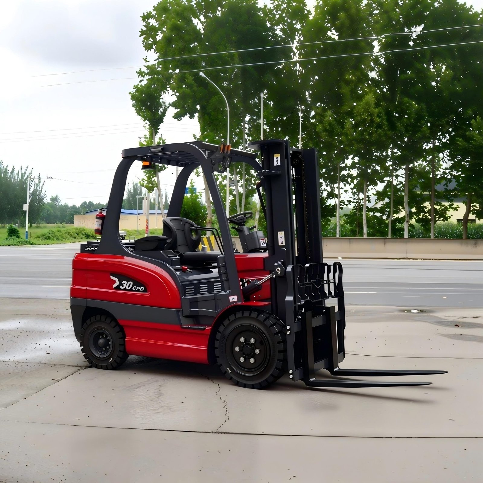 3TON Electric Forklift - Image 3